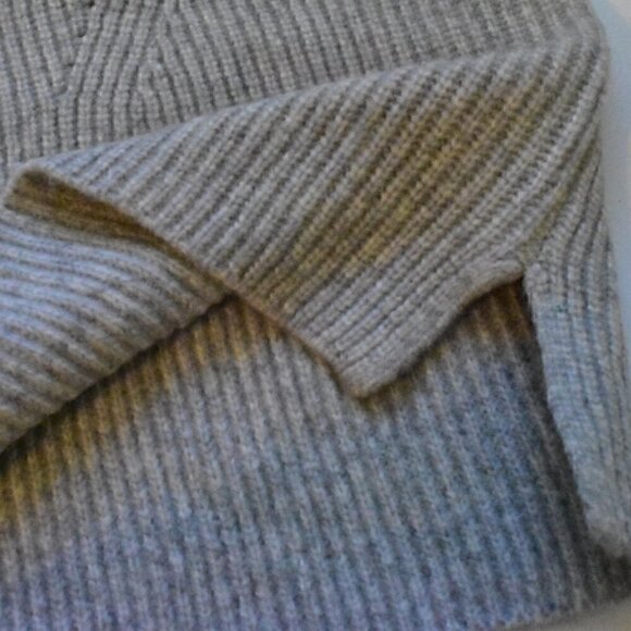 Design History Long Sleeve Gray Pullover Sweater Top Dress Size OS - Picture 10 of 13